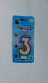 Rainbow Color Outline Number 0 TO 9 Birthday Cake Candle | Number Candle For Birthday And Anniversary Parties | Best Quality| Cheapest Price. 