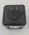 Techmanistan Power Cube, 5 Outlets Power Adapter Wall Adapter, Household Cube Socket Power Outlet, Extension,. 