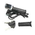 36v48v60v Handlebar Throttle Speed Controller Lcd Display Electric Bicycle Accelerator Accessories. 