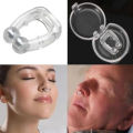 Magnetic Anti Snoring Silicone Anti Snore Nose Clip Tray Sleeping Aid Apnea Guard Night Device for Men Antisnoring Stopper. 