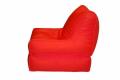 Red Bean Bag Sofa Cum Bed. 
