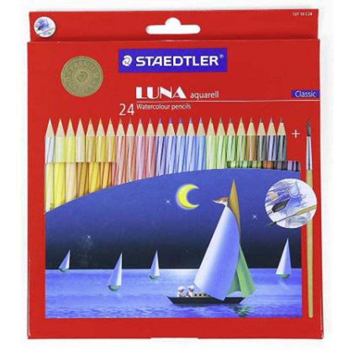 STAEDTLER LUNA WATER COLOR PENCIL  (Set of12's/24'S/48'S)