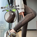 Mesh Pocket Shark Pants Women's Summer Outer Wear Thin Leggings Spring and Autumn Yoga Pants Weight Loss Pants High Waist Shaping. 