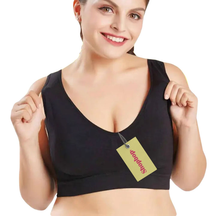 Shopbop Best Quality Women'S Air Bra - Premium Quality, Stretchable Non-Padded Seamless Bra, Comfortable Sports Bra