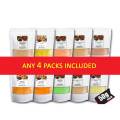 Fries Noodles Pasta Masala Seasoning 4 Pack 50g. 