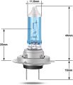 AGPTEK H7 Halogen Headlight Bulb with Super White Light 12V/55W 5000K, High Performance Long Life Fog Replacement Bulb,2 Pack. 