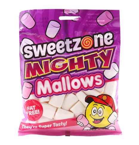 SWEETZONE MIGHTY MALLOWS FAT FREE 140 GM