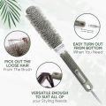 Round Blow Dry Hair Roller Curly Hair Straightening Styling Brush 25 Size. 