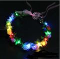 LED Glowing Light Flower Princess Tutu Skirts Fairy Costume For Girl Light Up Skirt Glow Headband Wedding Party Costume Cosplay. 