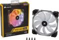 Corsair HD140 RGB LED High Performance 140mm PWM Fan — Twin Pack with Controller. 