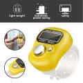 Digital Tally Counter Tasbeeh Finger Ring LCD Zikr Tasbih Stress Relaxation Mini And Row Electronic For Muslim Tool Hand Held Electric Display Pray Portable Compact Smart Counters Accurate Button Counting Fidget Pressing - Multicolor : Random Color. 