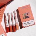 Hey Girl Lipstick 4-in-1 Combo – Matte, Glossy, Moisturizing & Bold Colors in One Set. 