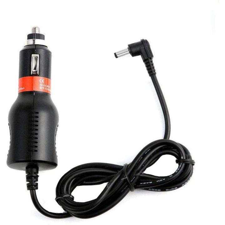 Car Adapter for Eviant T7-BLK T7-01 T7-02 7 inch Portable LCD TV DC Auto Charger, 6 Feet, with LED Indicator