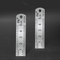 Small steel ruler small steel ruler 5cm ruler 50mm ruler mini small ruler 5 cm scale ruler. 