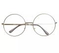 Round Silver Frame Peaky Blinder Fashion Sun Glasses for Girls/Men. 