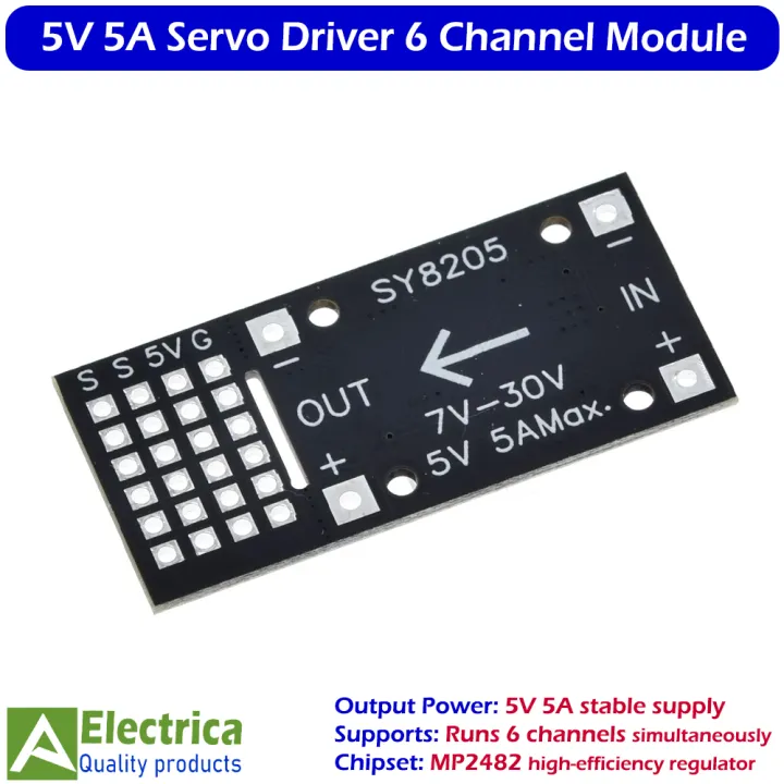 5V%205A%20Servo%20Driver%20Step%20Down%20Module%20MP2482%206%20Channel%20Servo%20Power%20Control%20Board%20Compatible%20with%20Arduino%20&%20Raspberry%20Pi%20by%20Electrica%20-%20Image%202