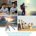 TechDepot Adjustable Phone Holder Mount for Tripods, Ring Lights & Monopods – Fits All Smartphones, Screw Adapter Included (No Tripod Included). 