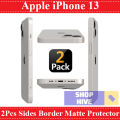 2Pcs Apple iPhone 13 Complete all Sides Border Protector For Apple iPhone 13 - Matte Protector. 