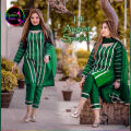 14th August Dress For Women - Gotta Work 2 Pcs Suit Kurti with Trouser For Independence Day Dress For Girls. 