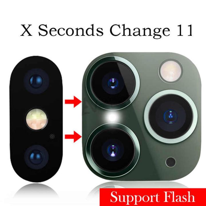 Iphone%20x%20to%20Iphone%2011%20pro%20Lens%20Modified%20Camera%20Sticker%20Metal%20Protector%20For%20iPhone%20X%20Xs%20Max%20Second%20Change%2011%20Pro%20Max%2011%20Pro%20Lens%20Sticker%20Converter%20-%20Image%202