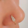 1 Pc Korean adjustable no-Piercing Nose Ring for girls. heart Star Crown Clip on Nose Ear Clip Cuff Earring for Women Girl Gift Body Jewelry, without piercing nose pins for girls, trendy fashionable nose accessories by HACHEM MALL. 
