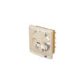 GFC Exhaust Fan - 10 Inch - Copper Winding - 12'' Fitting - Off White. 