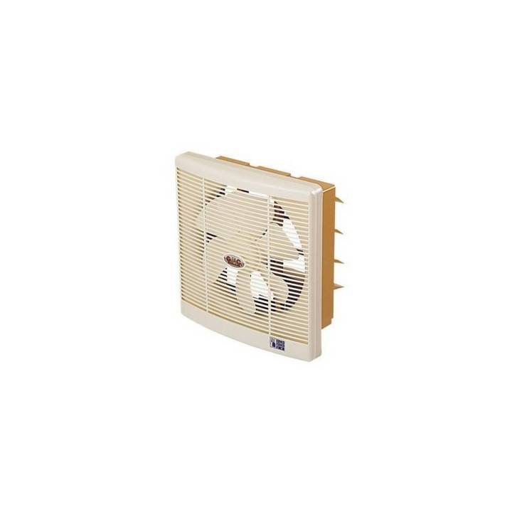 GFC Exhaust Fan - Plastic Body Fancy - Copper Winding - 10'' Fitting - Off White