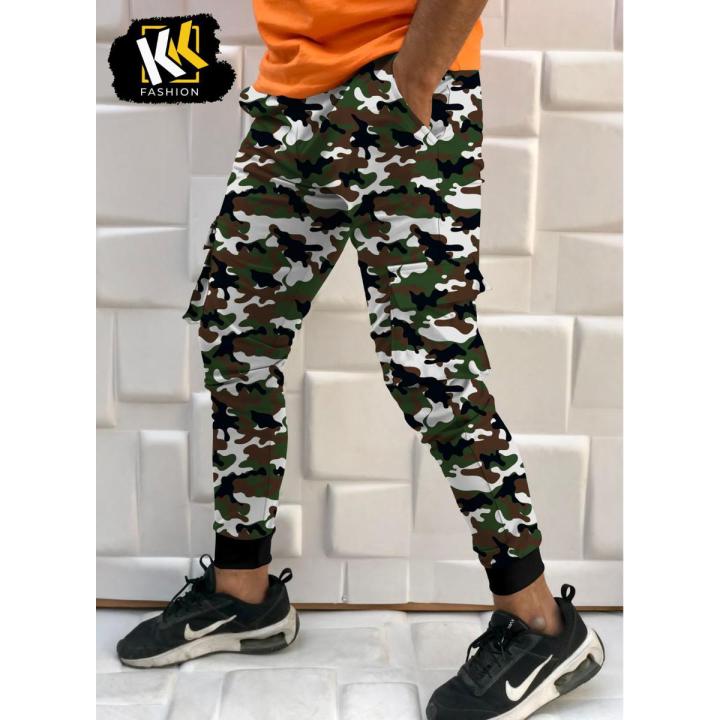 Summer Commando Trouser Gym Sports Trousers French Terry and Jogging Sweatpant Trouser For Men and Boys Daraz.pk