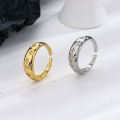 Engagement Ring Electroplating Creative Moon Stars Promise Ring. 