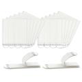 Picture Hanging Strips Heavy Duty,24-Pairs(48 Strips)Sticky Picture Hangers for Walls,Hanging Pictures Without Nail White. 
