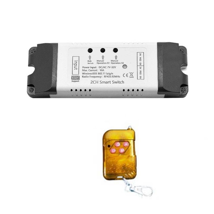 Tuya 5-32V Zigbee Switch Module 2 Channel (B)