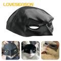 Cat Halloween Mask Black Cat Halloween Half Face Mask with Ear Holes for Costume Cosplay Bat Inspired Design for Unique Cat Mask. 