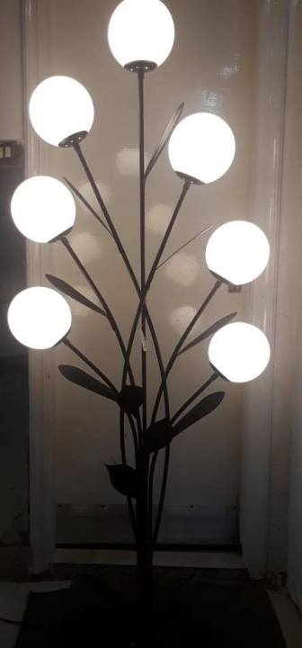 IMPORTED%20STYLISH%20TREE%20SHAPE%20FLOOR%20LAMP%20GLASS%20GLOBES%20-%20Image%202