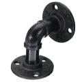 Rustic Malleable Iron Tools DIY Pipe Bracket DIY Industrial Steampunk Wall Shelf Holder. 