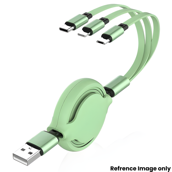GOl 3-in-1 Fast Charging Cable — Lightning + USB-C + Micro-USB | Fast ...