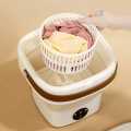 Electric Portable Folding Washing Machine / Dryer Portable Laundry Mini Portable Washing Machine, 3 Modes Deep Cleaning Half Automatic Washt, Mini Foldable Washing Machine,Suitable For Socks, Underwear, Baby Clothes,Perfect for Camping, Travelling, |. 