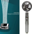 SP Dealz High Pressure Water Saving Shower High-pressure shower head with filter and pause switch Easy Install Handheld Turbocharged Shower Head 360 Degrees Rotating (. 