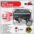 Angel Generator Euro5 AG4400  (3.4 KW) Petrol & Gas / Self & Rope Start /100% COPPER. 