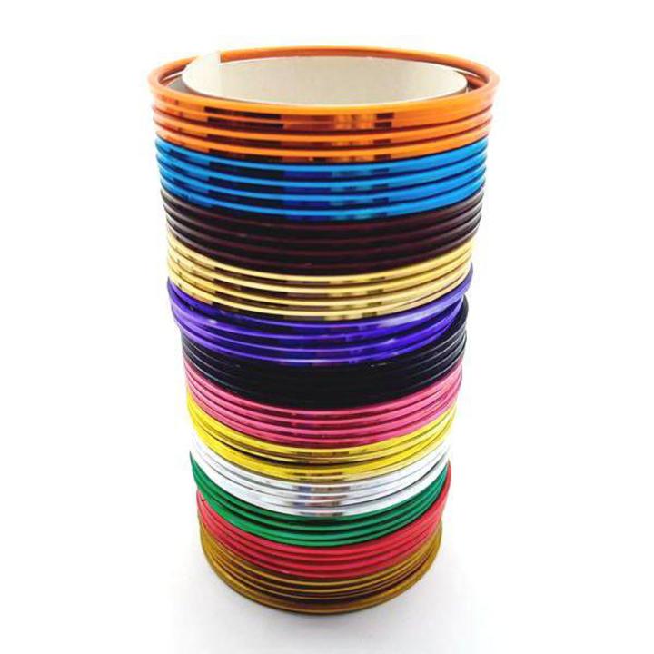 Bangles metal multy color 48 pec for daily use