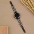 Luxurious Digital Bracelet Watch for Women & Girls - Full Diamond/Stone Studded LED Touch Screen Wristwatch. 