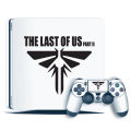 Ps4 slim full body skin last of us design with two controllers ( just skin not play station). 