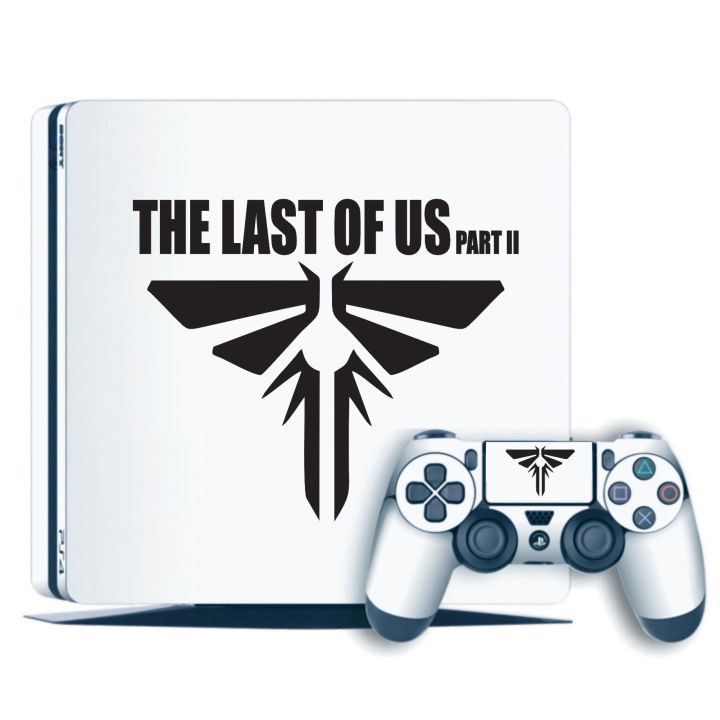 Ps4%20slim%20full%20body%20skin%20last%20of%20us%20design%20with%20two%20controllers%20(%20just%20skin%20not%20play%20station)%20-%20Image%203