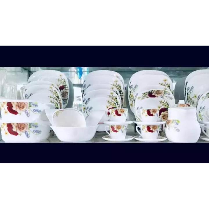 Marble Dinner Set - 72 Pieces