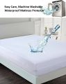 Waterproof Mattress Cover Single Bed Or Double Bed King Size Fitted Mattress Protector Anti Slip Bed Sheet. 