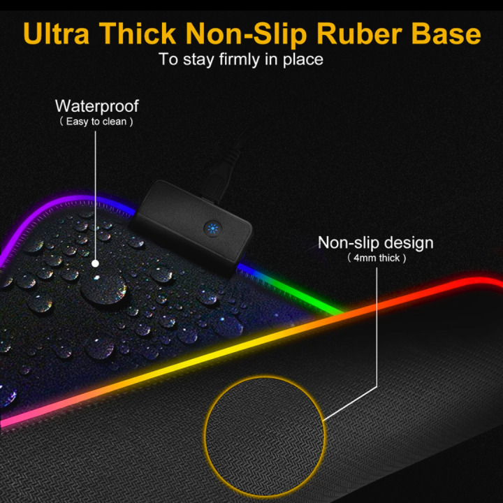 RGB%20Gaming%20Mouse%20/%20Keyboard%20Pad%20Large%20XXL%20Size%20-%20Extended%20Led%20Soft%20Cloth%20Mousepad%20Mat%20with%20Non-Slip%20Rubber%20Base%20&%2014%20Lighting%20Modes%20for%20Gamers,%20PC%20Computer,%20Laptop,%20Office%20-%20(800%C3%97300%C3%974mm)%20-%20%20RGB%20Gaming%20Mouse%20Pad%20%E2%80%93%20Illuminate%20Your%20Gaming%20Setup%20%20-%20mouse%20pad%20-%20Image%206