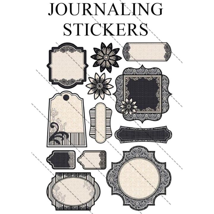 JOURNALING AESTHETIC stickers uncut journaling sticker uncut ( buy 4 get 1 free)