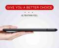 Infinix hot 12 play Case Ipaky Protective Anti-Shock  Clear Back Cover With Camera Protection - Black. 