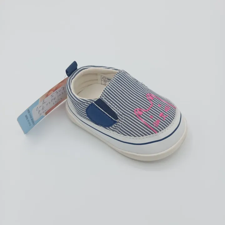 Navy%20Blue%20Striped%20Canvas%20Baby%20Slip-On%20Shoes%20%7C%20Soft%20Sole%20Infant%20Sneakers%20with%20Cute%20Pink%20Bunny%20Design%20-%20Image%202