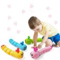 【Happier】 IPIE2 Random Color Gag Toys For Kids Children Crawling Toy Baby Gift Caterpillar Toys Wind Up Toys Caterpillar Clockwork Animals Wind Up. 