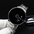 latest design Men watches Crystal Stainless Steel sports chain Analog Wrist Watch Chic Stylish Watches Men trendy Fashion Watch. 